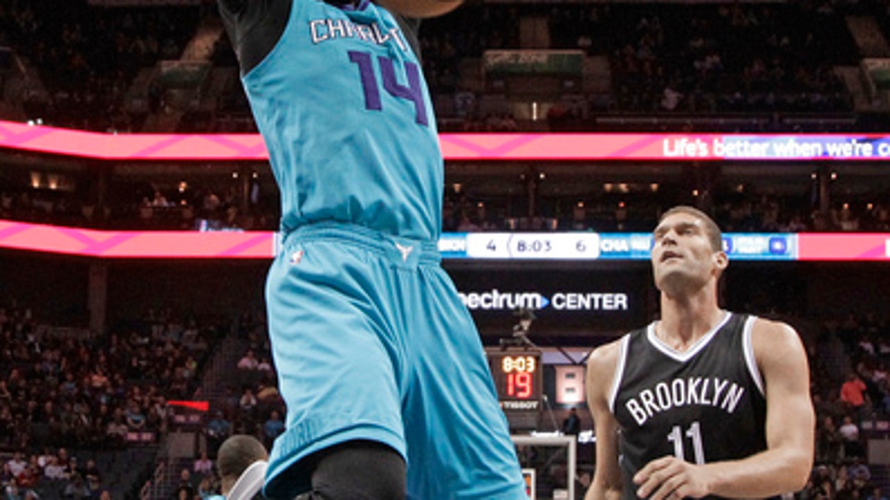 Kidd-Gilchrist, Batum lead Hornets past Nets 112-105 (Jan 21, 2017)
